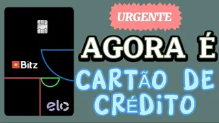 URGENTE : CORRE BITZ LANÇOU CRÉDITO  BANDEIRA ELO E FUI APROVADO NA HORA R$ 940 DE LIMITE