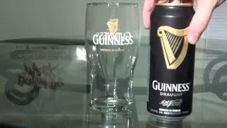 How to Properly Pour a Can of Guinness