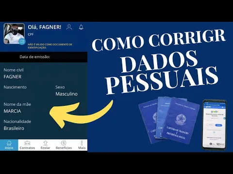 Download MP3 DADOS PESSUAIS INCORRETOS, NOME, NOME DA MÃE, SEXO, DATA DE NASCIMENTO.