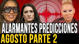 Lo advertí en agosto qué es lo que pasará con el mundo y famosos
