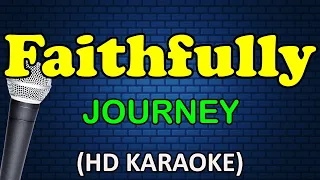 faithfully journey hd karaoke