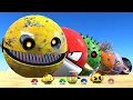 Lagu ROBOT PACMAN VS MONSTER PACMAN \u0026 THEY USE \u0026 POKEMON COMBAT ACHARNE ENTRE ROBOTS v-97