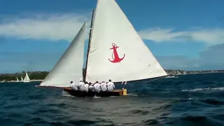 Historic 18’s in the 2013 MHYC Sydney Regatta. Hang on it’s going to be big out there! By request