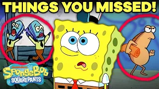 MORE Background Details You Never Noticed SpongeBob 