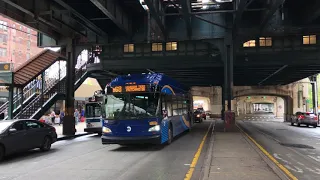 NYCT Bus Xcelsior XN40 on B68 Brighton Beach Ave Ocean Pkwy