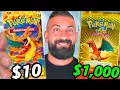 10 vs 1 000 Charizard Pack