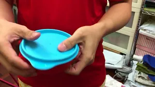 Tupperware How to the lid