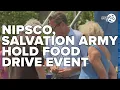 NIPSCO Salvation Army hold food drive event in LaPorte County