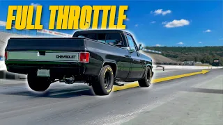I Took My NASCAR Inspired C10 to the Track