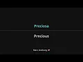 Marc Anthony - Preciosa Lyrics English Translation - Spanish and English Dual Lyrics  - Subtitles