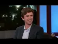 Freddie Highmore Turning Bizarre Questions into Gold for 5 Minutes