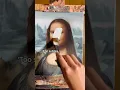 Download Lagu MONA LISA ACTUALLY SMILING 😫 take 4 🎬 #artchallenge