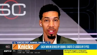 ESPN reacts to Jalen Brunson Knicks eliminating Hawks 140-89 in Game 6 to advance to East Semis