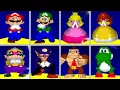 Mario Party 3 - All Characters Super Star Animations