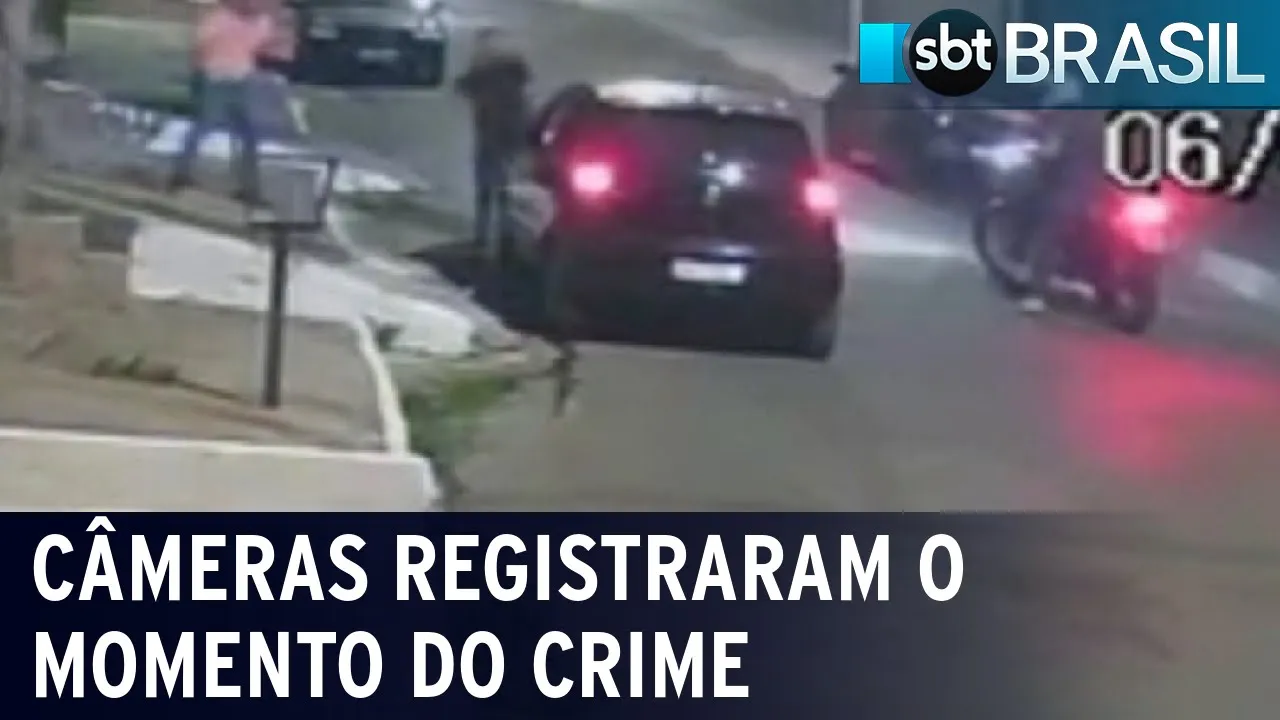 Universitário é morto a tiros após atropelamento de cachorro | SBT Brasil (07/08/2023)