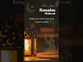 Happy Ramadan Mubarak/Ramadan Kareem //Ramadan Mubarak Whatsapp Status/Ramzan Status