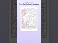 Hard printable mazes Free Printable Can You Solve It