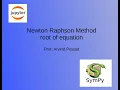 Python Program Newton Raphson Method
