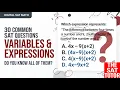 SAT Algebra 30 Common Variables and Expressions Questions You Need to Master for Your SAT Exam