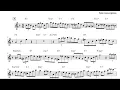 Sonny Stitt - All God's Chillun Got Rhythm (solo transcription)