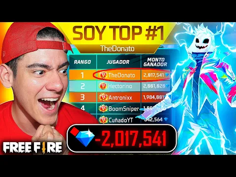 Video Thumbnail: CONSIGO LA SKIN MAS EXCLUSIVA DE FREE FIRE ANTES QUE TODO EL MUNDO !! - TheDonato