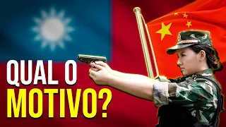 Por que a China não INVADE Taiwan?
