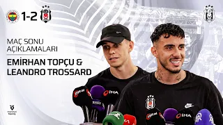 Futbolcularımız Leandro Trossard ve Emirhan Topçu'nun Fenerbahçe Galibiyeti Sonrası Açıklamaları