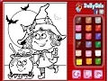 Halloween Witch Coloring Pages For Kids - Halloween Witch Coloring Pages