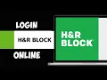How To Login to My H R Block Account H R Block Online Sign In 2024