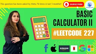 Leetcode 227 - Basic Calculator II