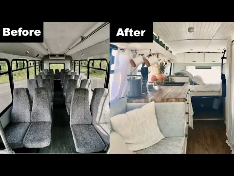 Download MP3 BUS CONVERSION FULL BUILD | 1 year start to finish | DIY for under $10k!
