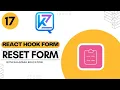 React Hook Form Tutorial - 17