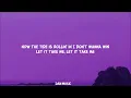 Labrinth & Zendaya - I'm Tired (Lyrics) Hey Lord You know I'm tired