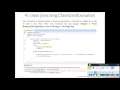 ClassCastException