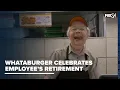 Whataburger employee retires after 54 years