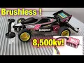 Tamiya Mini 4WD with 8500kv brushless motor