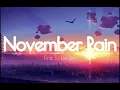 Download Lagu NOVEMBER RAIN | First To Eleven Cover