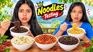 I Tried 5 Viral Korean Noodles 🌶️😱 | Noodles Challenge