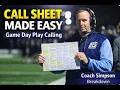 Call Sheets That Win Games Building Your Play Selection System