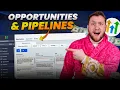 GoHighLevel Opportunities Pipelines full tutorial 2025
