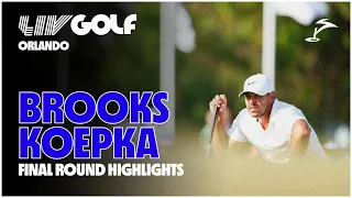 Brooks Koepka Final Round Winner Highlights LIV Golf Orlando