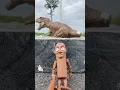 Download Lagu Tyrannosaurus Rex Dinosaurs Attack tung tung tung sahur Man Falls in Jurassic Park #dinosaurs