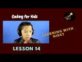 Coding for beginner kids from code org Lesson 14 Learning loops in block code