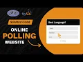 Online Polling System Project in PHP MySQL Online Survey Website