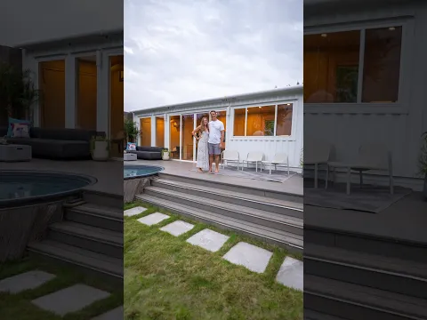 Hidden features in this Container Home... #shorts