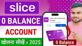 slice small finance account opening ! how to open slice bank account ! Open slice saving account