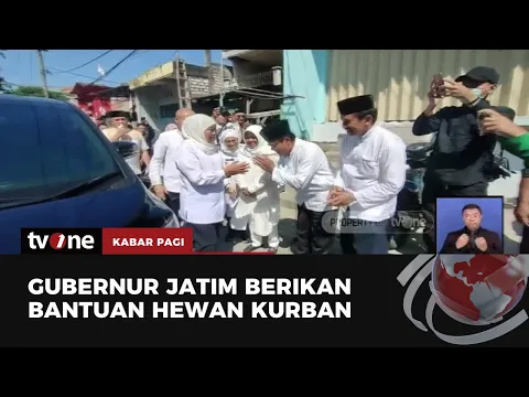 Gubernur Jatim Berikan 7 Ekor Sapi ke Warga