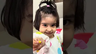 जो पकाऊँगी, वही खाना होगा!😂❤️#fatherhood  #DadDaughter #BossyDaughter #FatherDaughter 