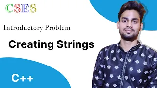 Creating Strings CSES Introductory Problems C Devraj