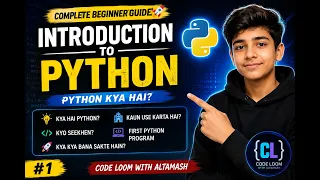 Introduction to Python in Hindi Python Kya Hai Complete Beginner Python Course